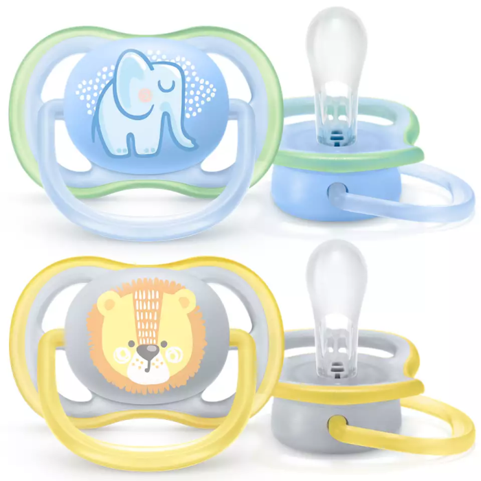 Avent Philips Ultra Air Chupete Silicona 0-6m 2 unidades