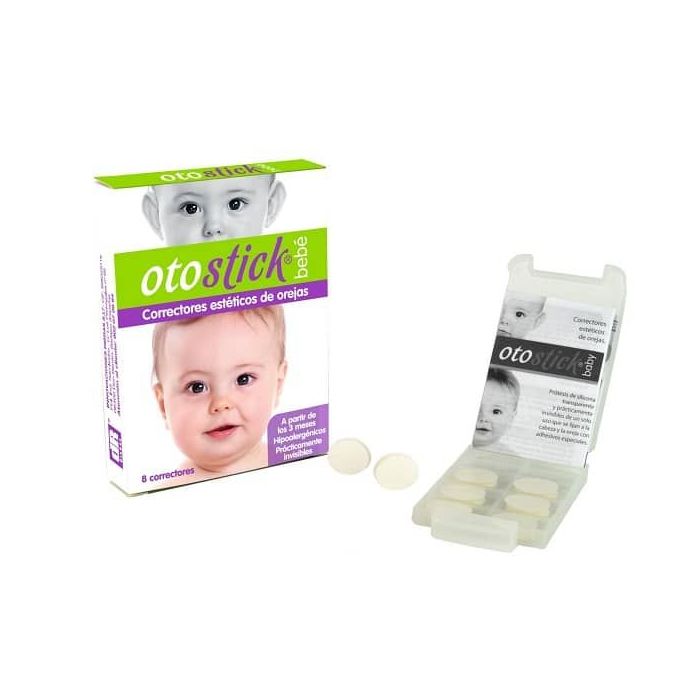  Otostick Baby – 8 unidades discreto corrector de orejas  sobresaliente para bebés con gorro de bebé – Artículos ortopédicos para  bebé para corrección de orejas grandes a partir de 3 meses : Bebés