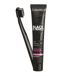 Curaprox Black Is White Dentifrico Set 90 ml+Cepillo