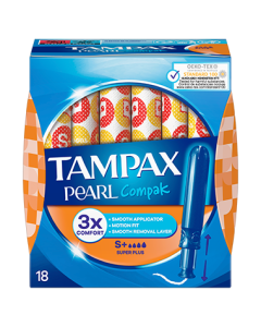 Tampax Pearl Compak Super Plus 18 Unidades