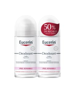 Eucerin Duplo Deodorant Piel Sensible 2x50ml