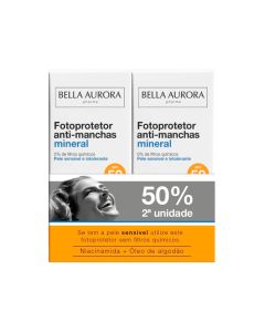 Bella Aurora Mineral Fotoprotector Anti-manchas SPF50 50ml