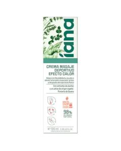 Iana Crema Masaje Deportivo Efecto Calor 100ml