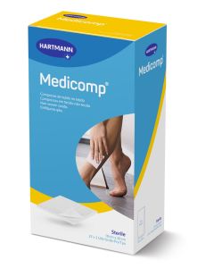 Medicomp Compresas Aposito Sterile 10x20cm 25 Sobres de 2 Unidades
