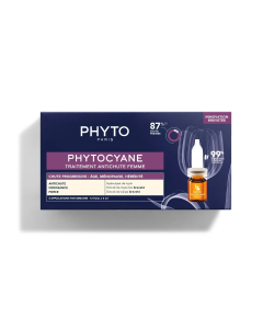 Phytocyane tratamiento anticaida progresiva mujer 12 ampollas 5 ml