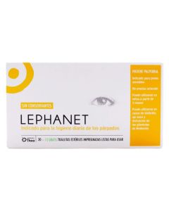 Lephanet Toallitas para los ojos 30 + 12 unidades