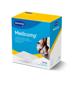Medicomp Compresas Aposito Sterile 10x10cm 25 Sobres de 2 Unidades