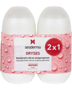 Sesderma Dryses Desodorante Antitranspirante Roll-On Mujer 2x75ml