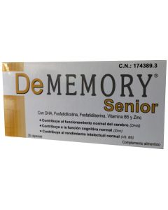 DeMemory Senior 30 Capsulas