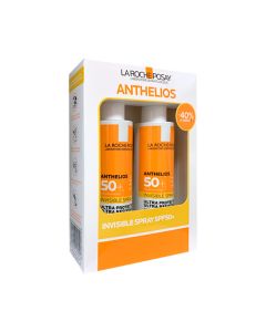 La Roche Posay Anthelios Pack Spray Invisible SPF 50+ 2º Unidad al 40%