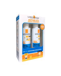 La Roche Posay Anthelios Pack Spray Invisible Dermo-Pediatrics 2º Unidad al 40%