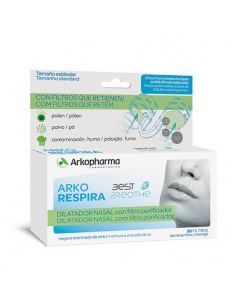 Arkorespira Dilatador Nasal con Filtro Purificador 30 filtros