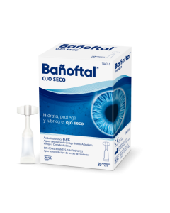 Bañoftal Ojo Seco 20 Monodosis 0,5ml