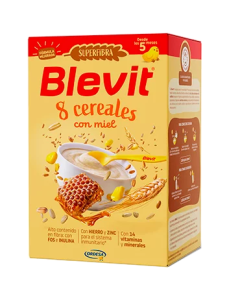 Blevit Superfibra 8 Cereales y Miel 500Gr