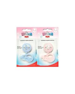 Nuk Cadenita Sujeta Chupetes Rose&Blue