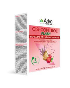 Arkopharma Cis-Control Flash 20 Capsulas