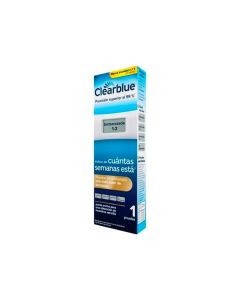 Clearblue Prueba Digital Test de Embarazo Indicador de Semanas 1 Test
