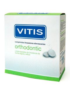 Vitis Orthodontic Comprimidos Efervescentes Limpieza Protesis Dental 32 Comprimidos
