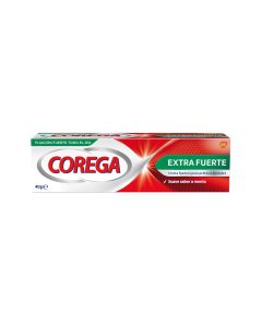 Corega Extra Fuerte Crema Adhesiva para protesis dental 40ml