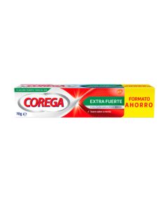 Corega Extra Fuerte Crema Adhesiva para protesis dental 75ml