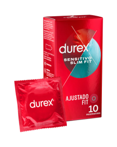 Durex Sensitivo Slim Fit 10 Preservativos