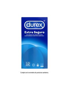 Durex Extra Seguro Preservativos 12 unidades