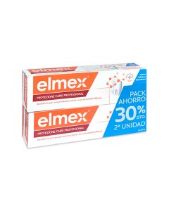 Elmex Dentífrico Protección Caries Professional Duplo 75ml + 75ml