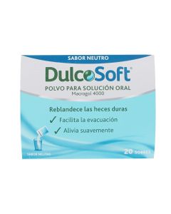 Dulcosoft Polvo para Solucion Oral 20 Sobres
