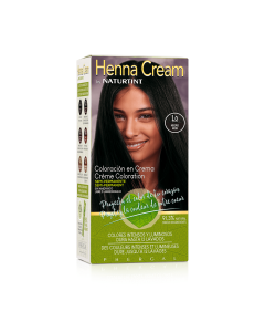 Naturtint Henna Cream Coloracion Semipermanente Color 1.0 Negro