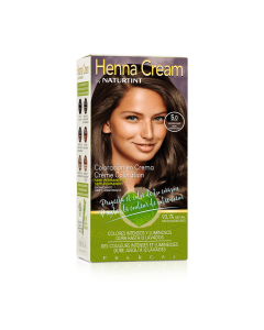 Naturtint Henna Cream Coloracion Semipermanente Color 5.0 Castaño Claro