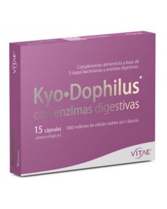 Kyo·Dophilus con enzimas digestivas 15 capsulas