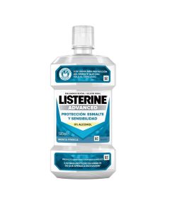 Listerine Enjuague Bucal Advanced Protección Esmalte y Sensibilidad 500ml