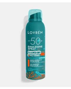 Lovren Solar Emulsion Spray Bambini SPF50+ 150ml