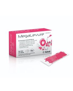 Megalevure 10 Sticks Sabor Fresa
