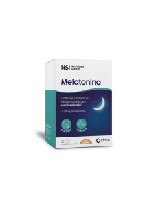 NS MELATONINA  1,95 MG 30 COMPRIMIDOS MASTICABLES SABOR NARANJA