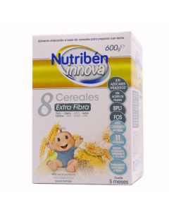 Nutriben innova 8 cereales fibra 600 gr