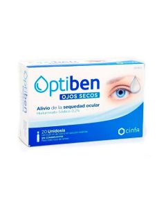Optiben Ojo Seco Monodosis 20 Unidosis