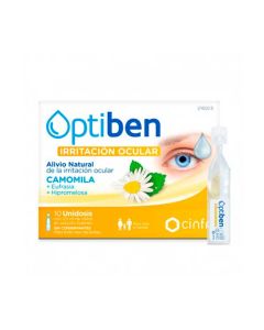 Optiben Ojos Irritados 10 Ampollas