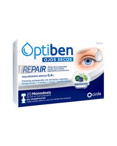Optiben Ojos Secos Repair 20 Monodosis