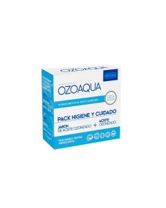 Ozoaqua Pack Higiene y Cuidado Aceite Ozonizado 15ml + Jabon de Aceite Ozonizado 100Gr