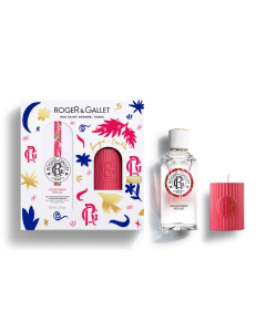 Roger&Gallet Cofre Agua Perfumada Gingembre Rouge 100ml + Vela