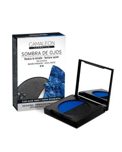 Camaleon Sombra de Ojos Duo Color Negro + Azul