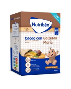 Nutriben Cacao con Galletas Maria 500 Gr