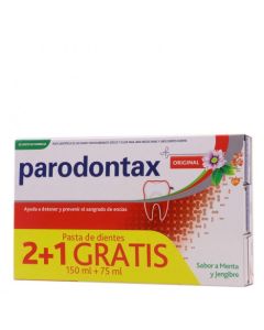 Parodontax Original 3x75ml Sabor Menta y Jengibre