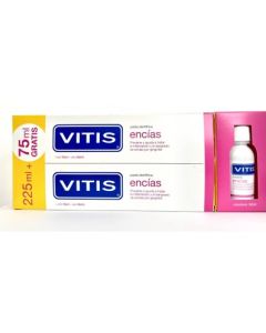 Vitis encias Pasta de dientes 2x150ml