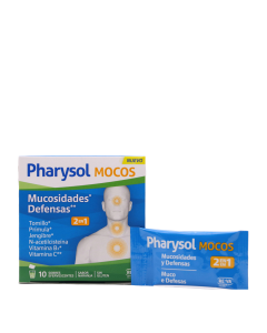 PHARYSOLMOCOS  10 SOBRES EFERVESCENTES