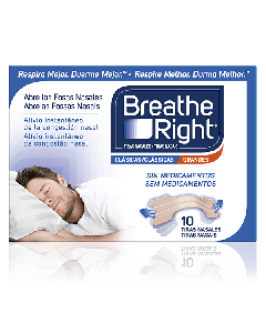 Breathe Right Tira Nasal Clasica Grandes 10 Ud
