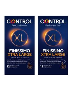 Control Finissimo XL Preservativos 2x12 Unidades