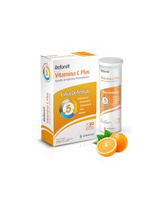 Reforvit Vitamina C Plus 30 Comprimidos Efervescentes