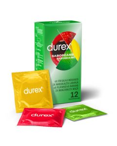 Durex Saboreame Preservativos 12 Unidades